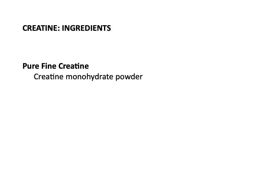 
                  
                    Pure Fine Creatine Powder
                  
                