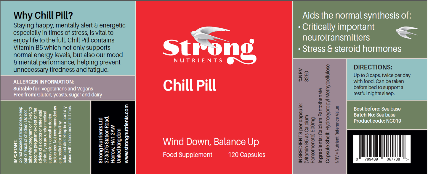 
                  
                    Chill Pill - 120 Caps
                  
                